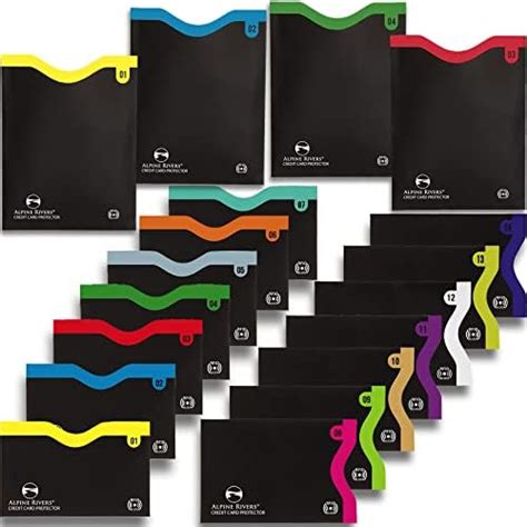 alpine rivers rfid credit card sleeve|electromagnetically opaque sleeve.